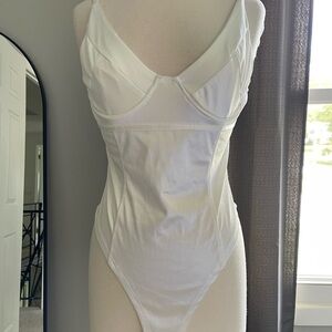 Amazon White Shapewear Bodysuit